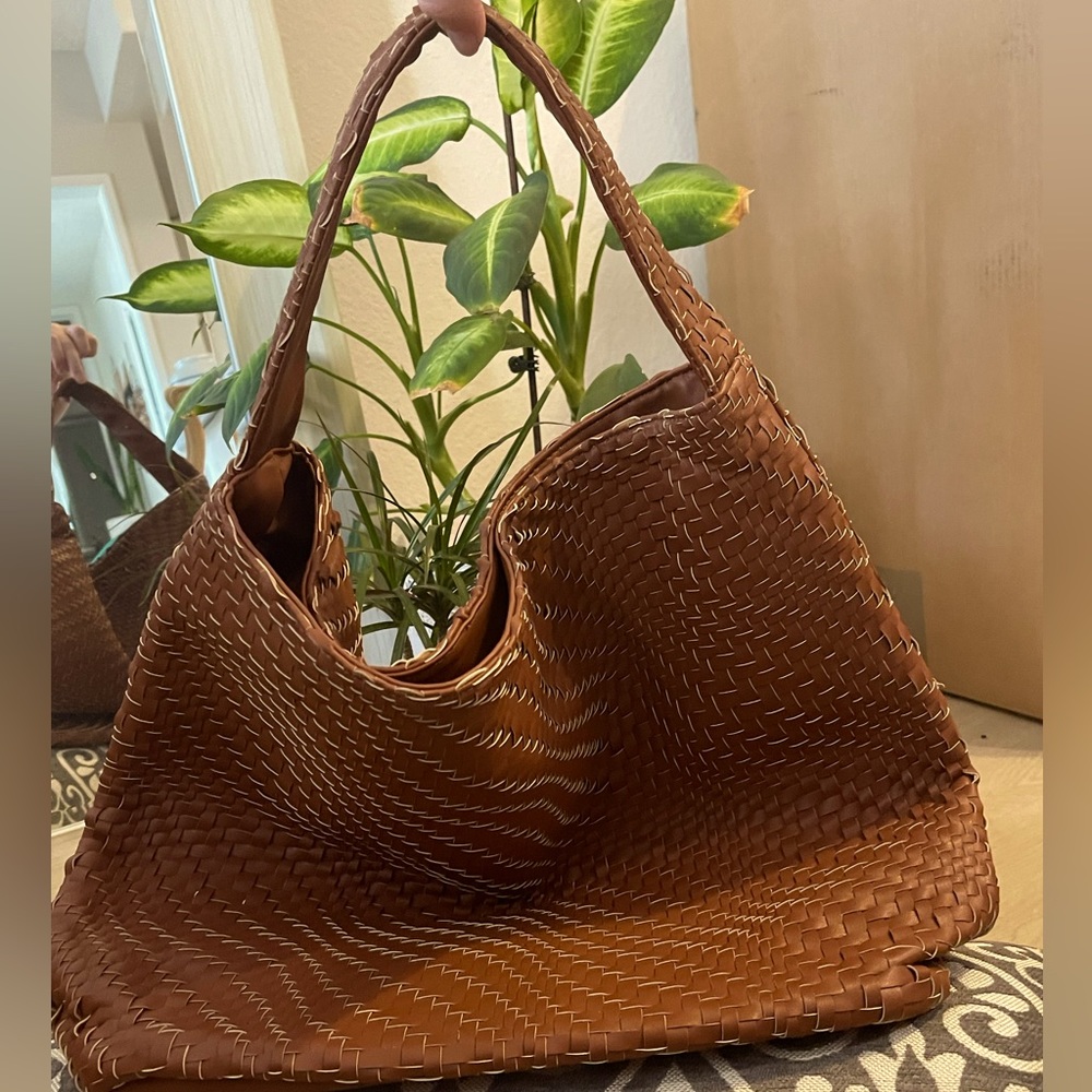 NWOT Deux Lux Cara Slouchy Hobo Bag in Brown